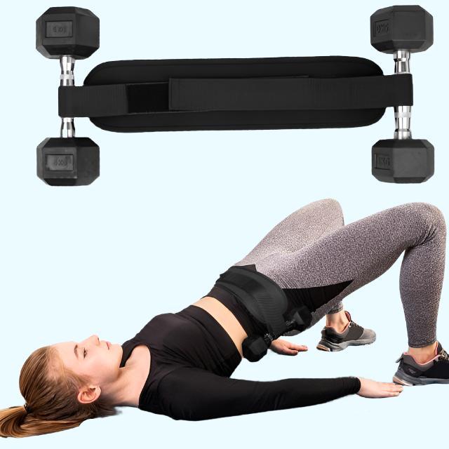 Hip Thrust Belt Glute Bridge Pad