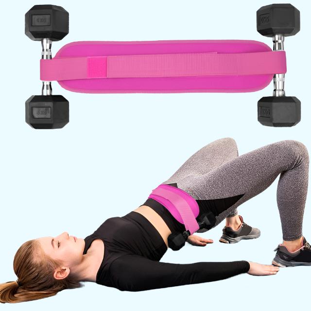 Hip Thrust Belt Glute Bridge Pad